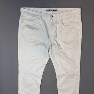 Express White Jeans 36x32 Mens